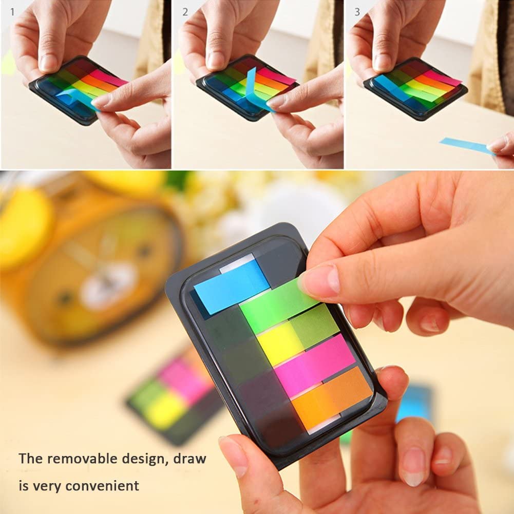 300PCS Sticky Index Tabs, Transparent Sticky Page Markers Notes, Book Markers, Sticky Note Tabs, Sticky Tabs, Page Tabs, Label Stickers, Small Pop Up Index Tabs, Post Tabs Flags Stickers