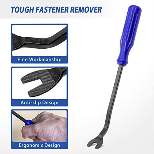 Auto Trim Rivet Removal Tool Kit, Fastener Car Panel Door Interior Window Tool, Auto Clip Fastener Remover Pry Tool, Clip Puller Rivet Removal Tool